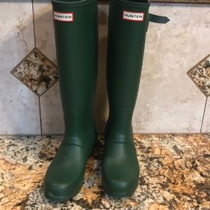 Hunter rain boots